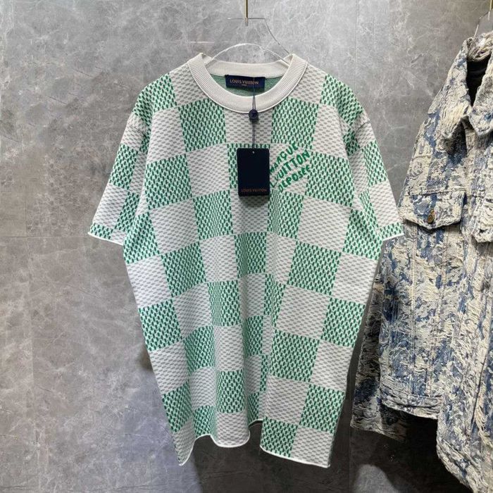 Tshirt Louis Vuitton Тенска плетиво LV 2025 нов модел 1AFIX2