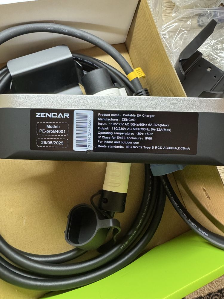Зарядное устройство для электромобилей Zencar Model E Pro Gb/t Ac