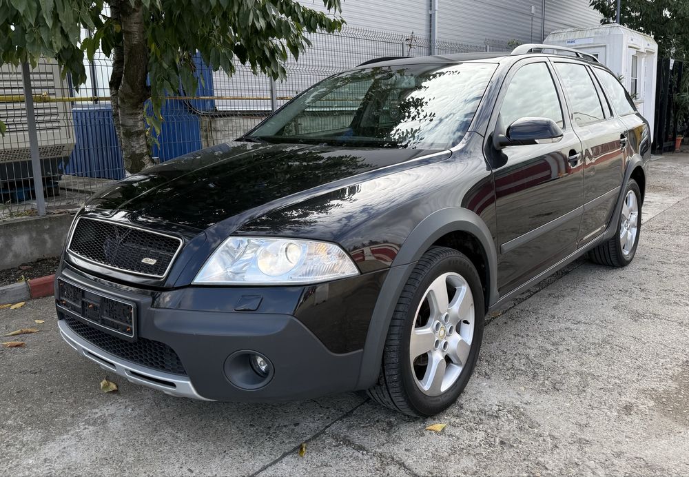 Skoda Octavia Scout 4x4 2.0 DIESEL 11.2007 ^piele^senzori^+roti iarna