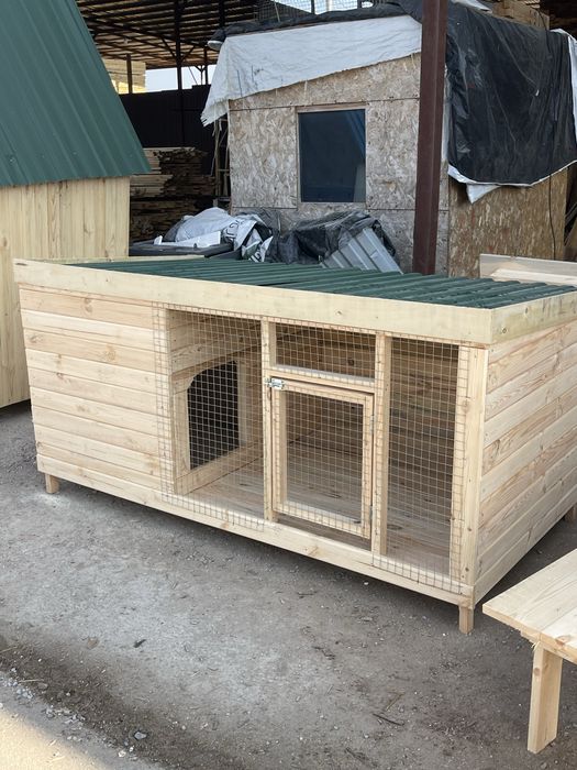 Утепленные домики для собак