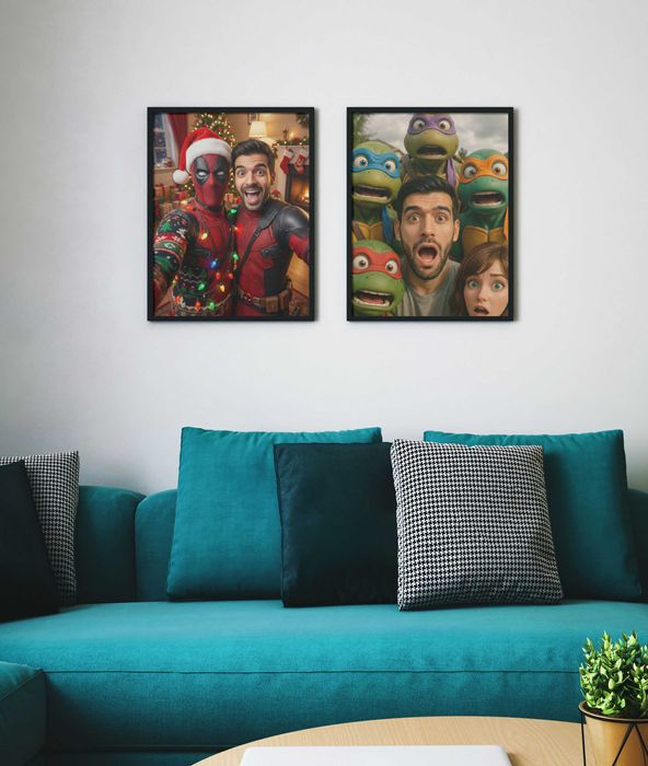 Персонализирани постери в рамка – перфектният подарък!