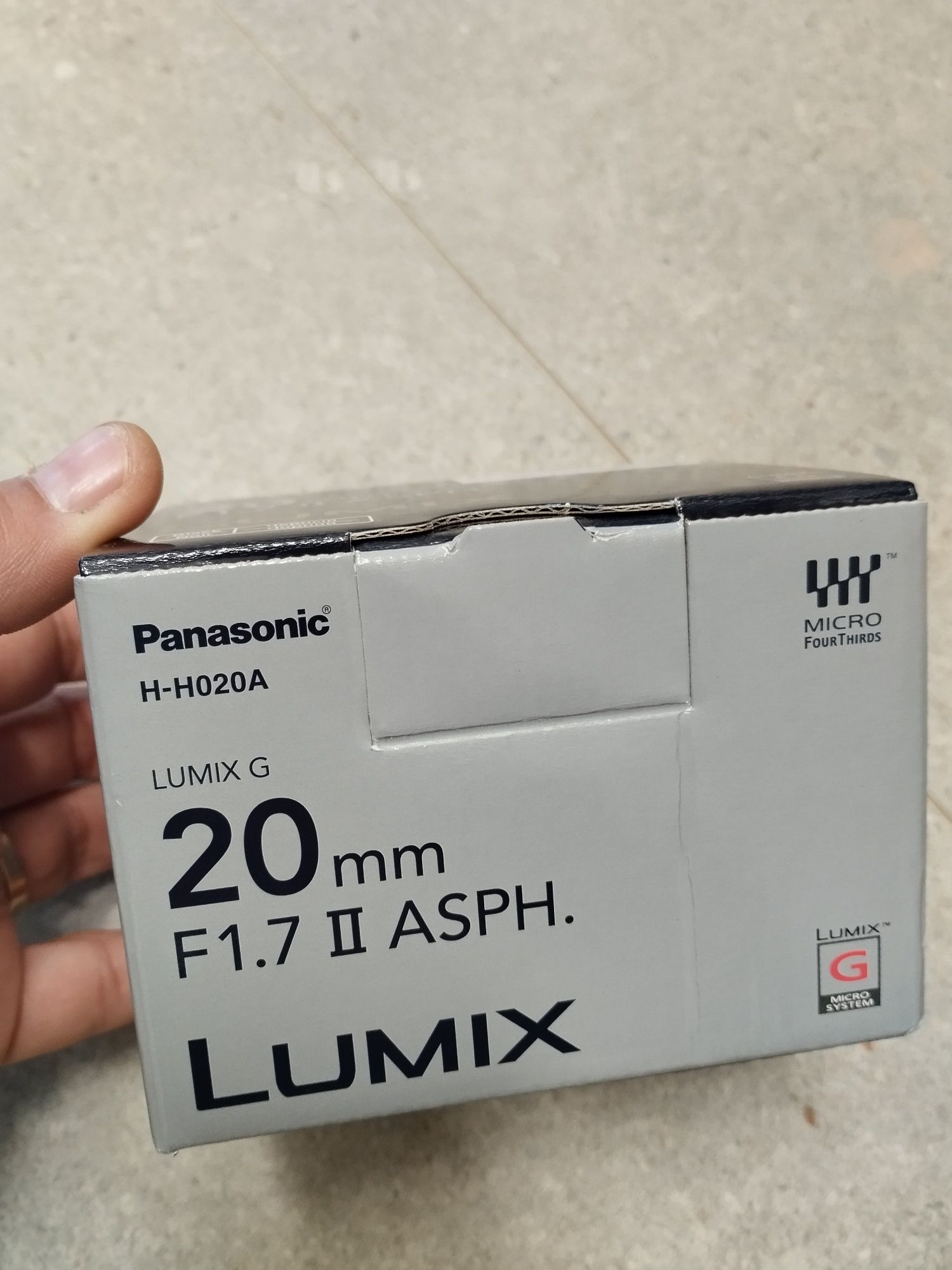 Obiectiv NOU, Panasonic Lumix G 20mm F1.7 ll ASPH, MFT