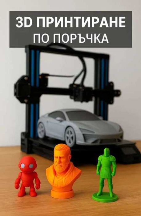 3D принтиране – по поръчка или по готов модел