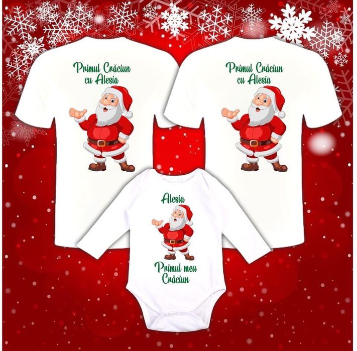 Cadou Crăciun Tricouri Personalizate