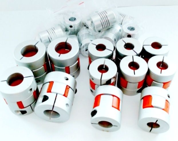 Cuplaje elastice din aluminiu pentru routere CNC