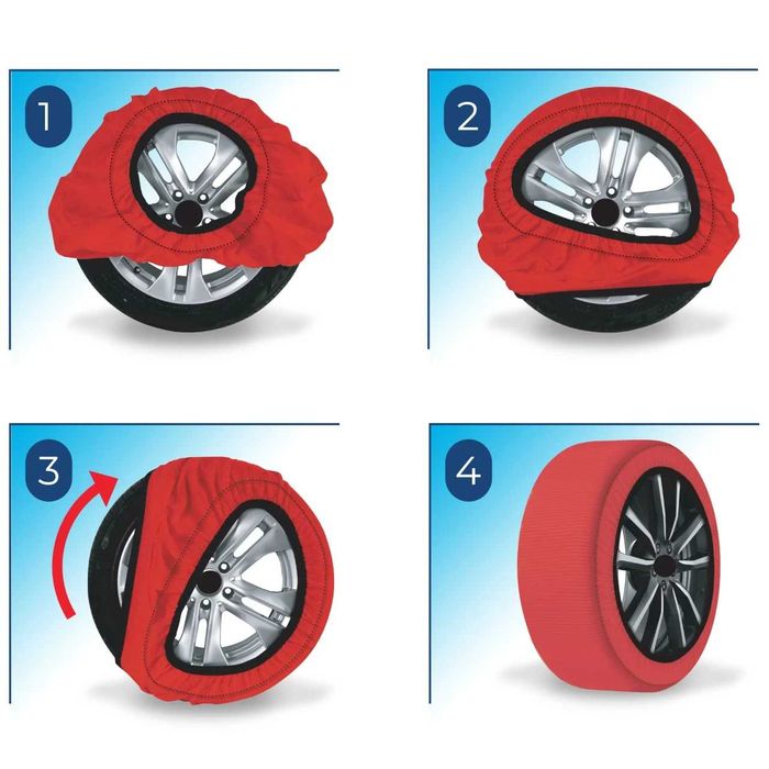 Lanturi auto textile, huse antiderapante zapada, DAC Active Series 3D