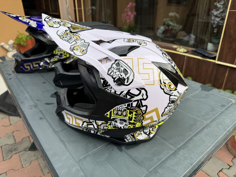 Casca protectie bike motocicleta enduro atv