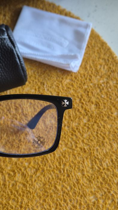 Очилa Chrome hearts със син филтър