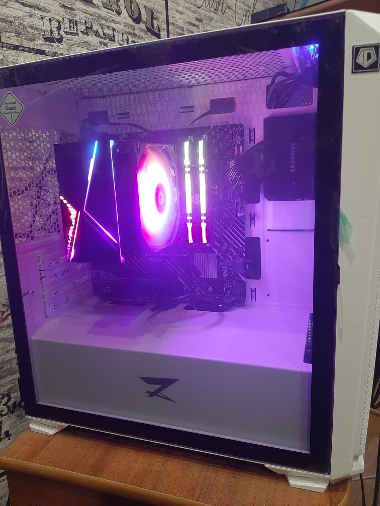 Игровой компьютер Intel i5 12400, GTX 1070 Ti, 16ГБ ОЗУ, 1ТБ SSD.