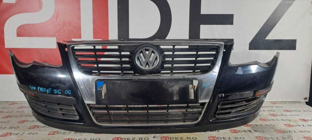 Bara fata completa VW Passat B6 2006 - 2010 mic defect grila - neagra