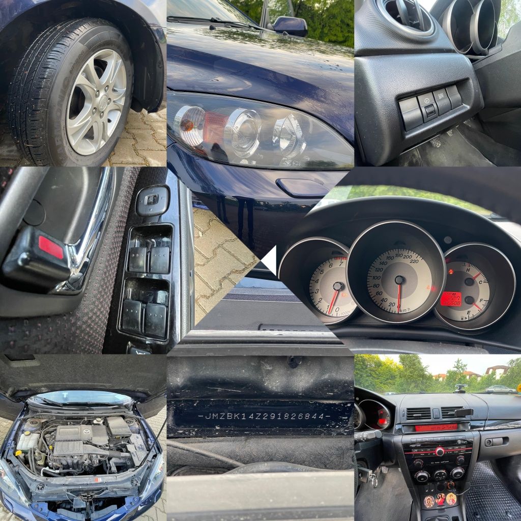 Mazda 3 1.6 MZR Sport Exclusive.