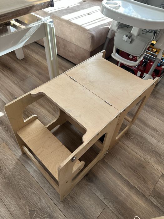 Помощна кула Монтесори Wooden Magic 3в1