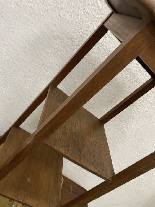 Френска поставка от дъб помощна маса