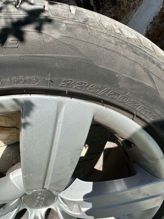 225/50R17 между болтово разстояние 5х112.