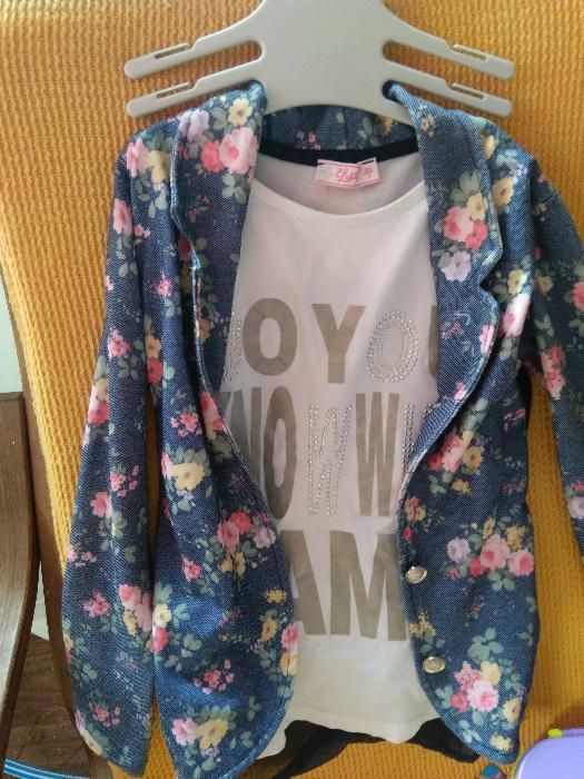 ПРОМОЦИЯ Блуза със сако отгоре