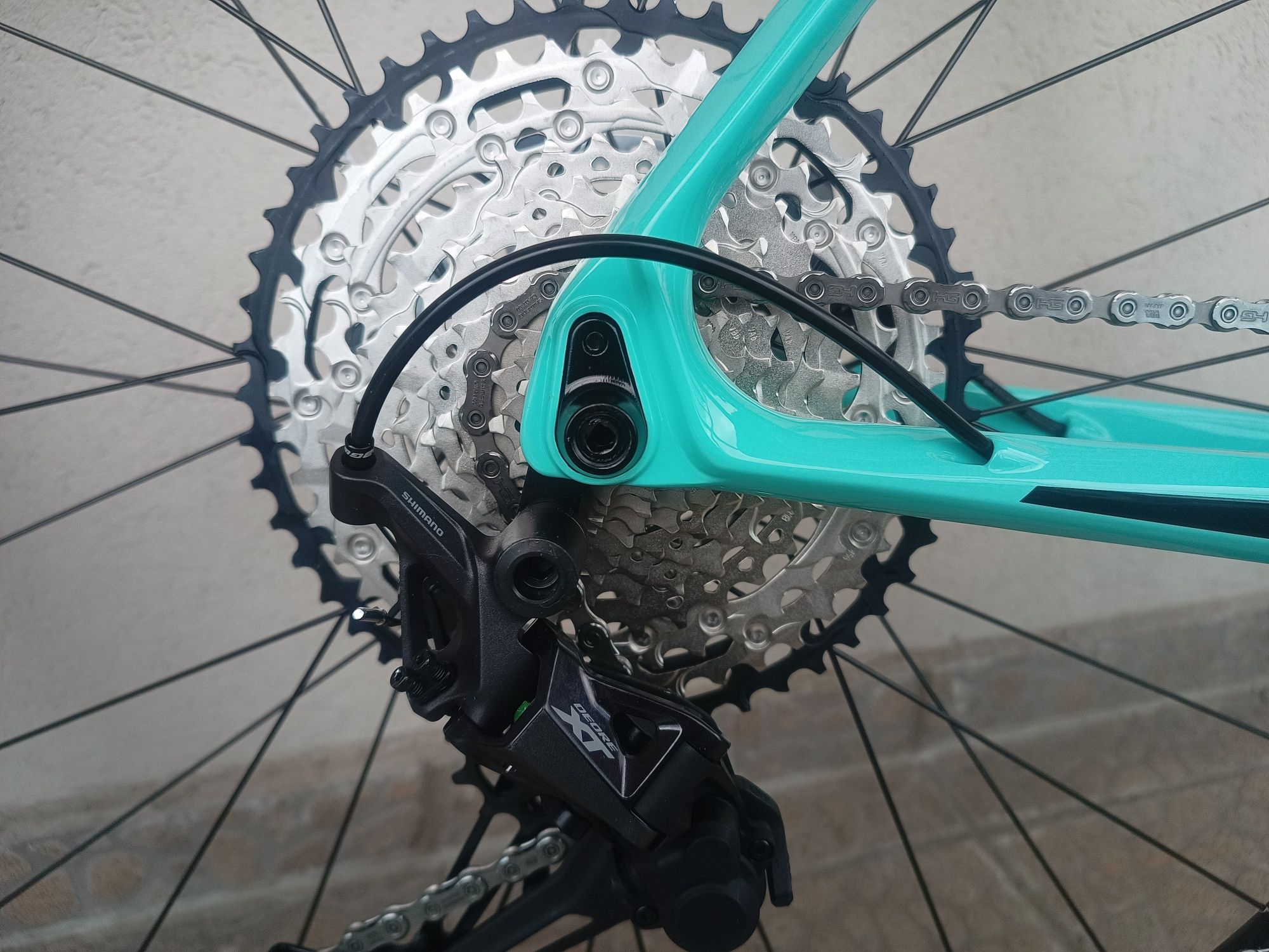 Чисто нов карбонов MTB велосипед Bianchi XL