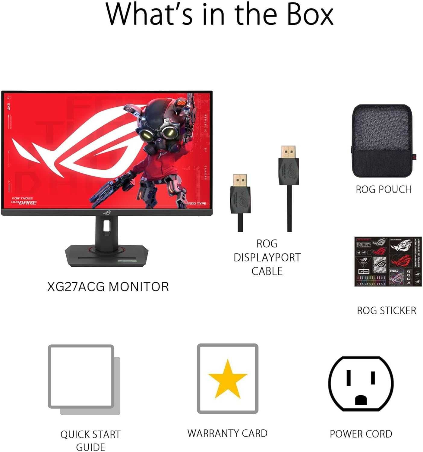 [НОВЫЙ] Монитор ASUS ROG Strix XG27ACG 2K 180Hz IPS FLAT