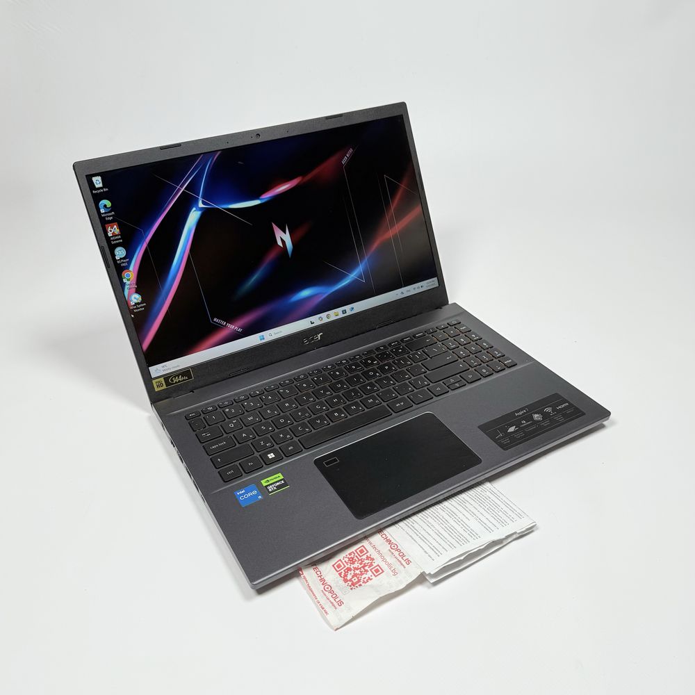 Гаранция Acer Aspire 7/15,6” 144Hz IPS/i5-12450H/RTX 2050/16GB/512GB