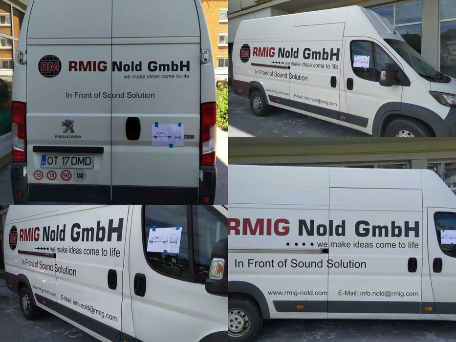 Inscriptionari auto / stickere auto pentru reclama