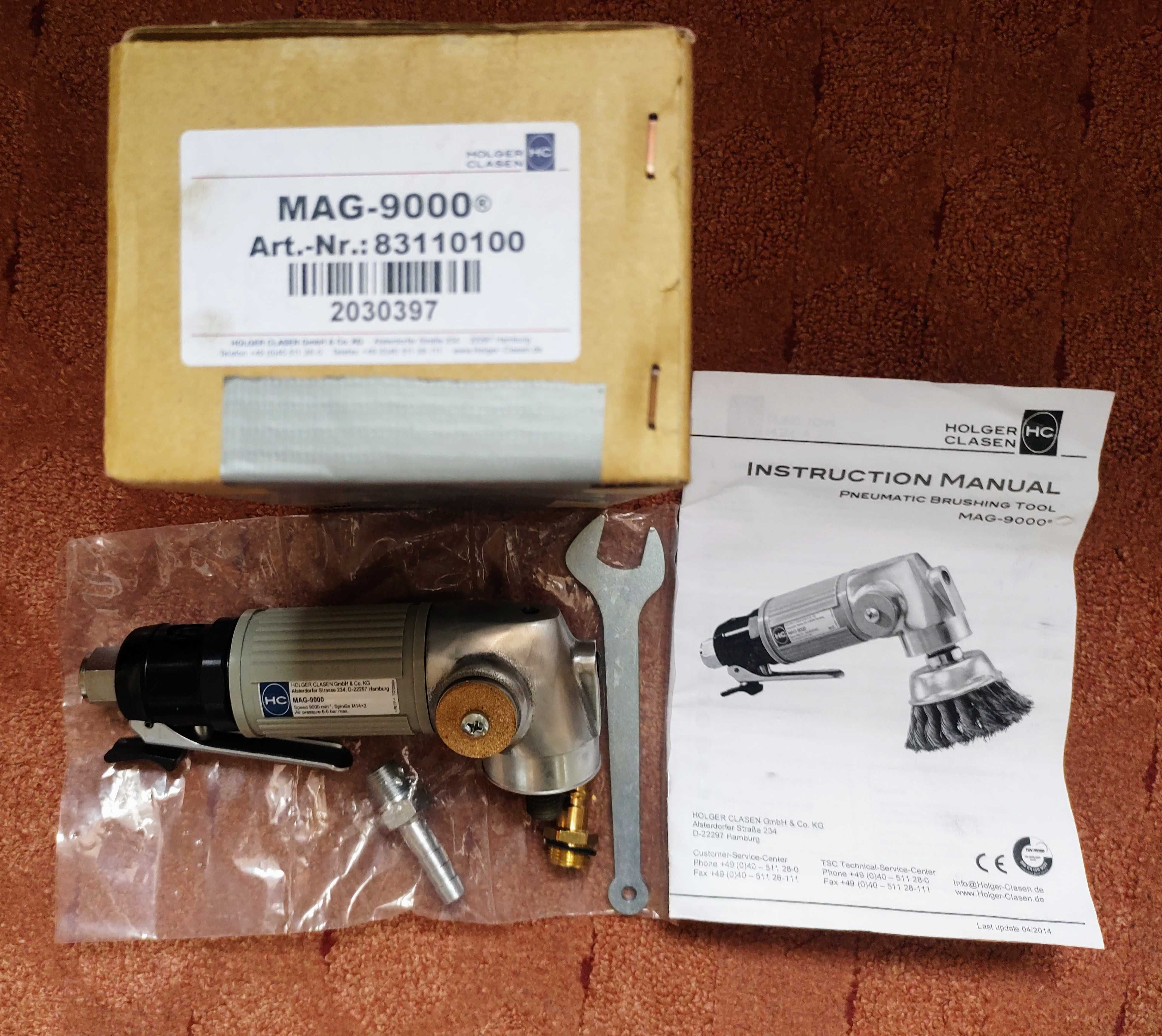 Polizor pneumatic MAG 9000, profesional