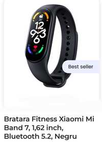 Bratara Fitness Xiaomi Mi Band 7 Negru