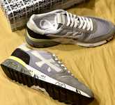 Premiata adidasi piele barbati noi + cutie / Mick sneakers