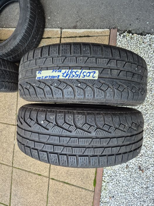 Vând cauciucuri 205/50/17 M+S Runflat 2 buc //Pirelli//7mm