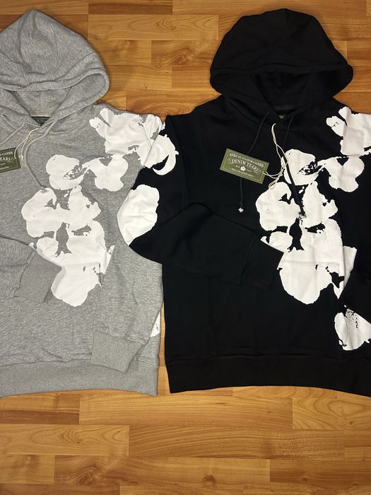 Hanorac Denim Tears Gri / Negru