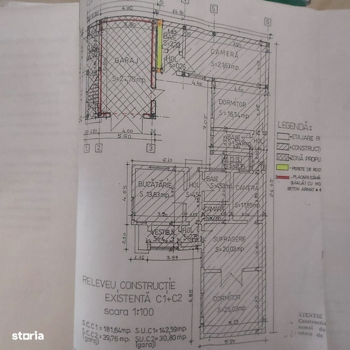 Ploiesti, zona Hotel Prahova, direct propriet. 265m utili, 613 m teren