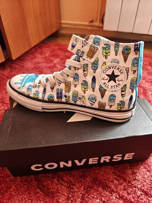 Tenesi adidasi noi Converse Chuck Taylor All Star no. 34 fete baieti