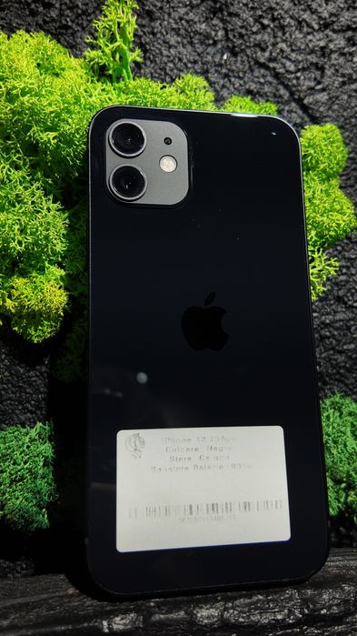 iPhone 12 256gb Negru Neverlocked Baterie 91%-93%
