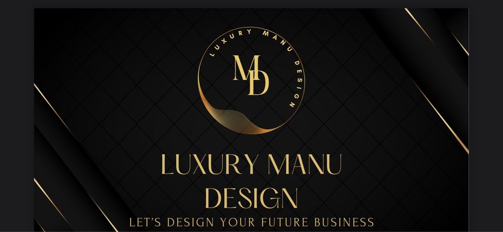Design grafic Luxury Manu Design