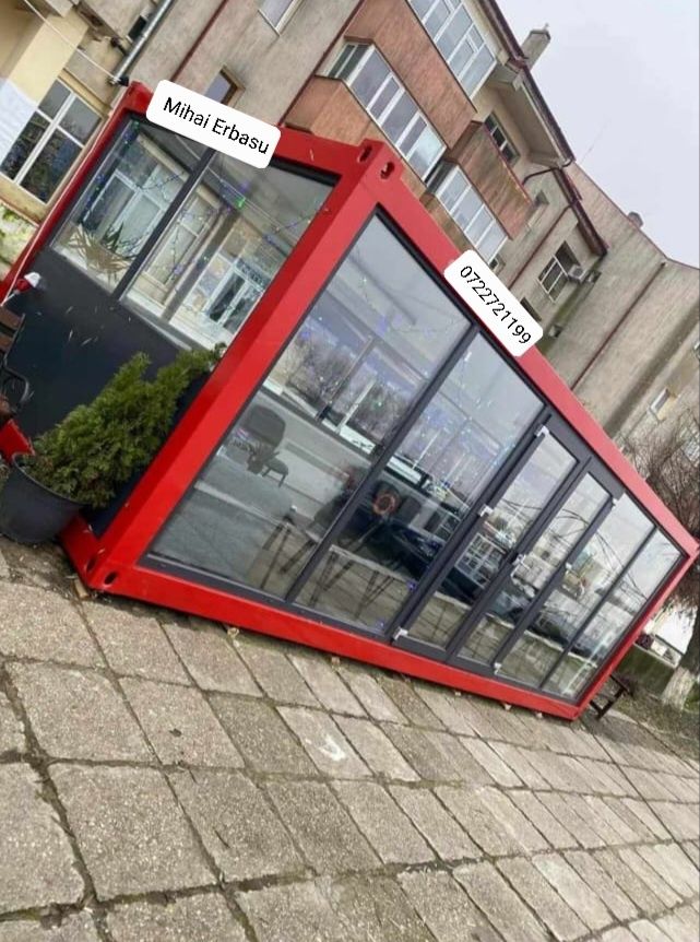 Vand container modular 2400x6000mm tip vitrina