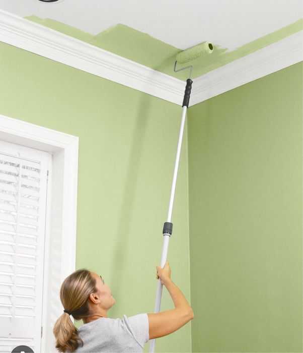 Побелка , закатка эмульсиий . ламинат, кафель