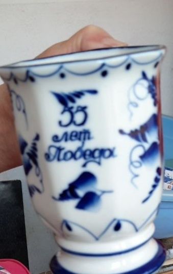 Большие кружки Гжель.