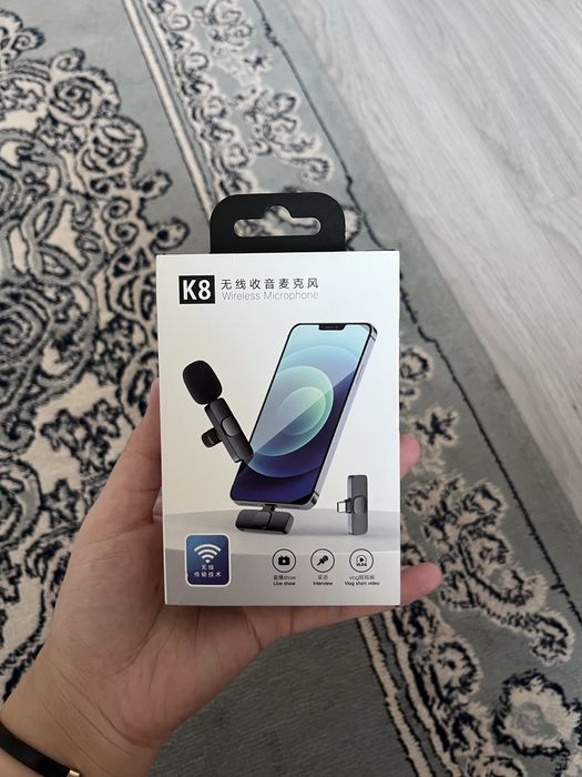 Петличка микрофон к8