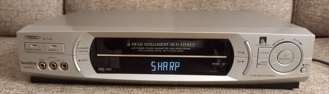 Videorecorder Sharp S-VHS   VC-FH 50