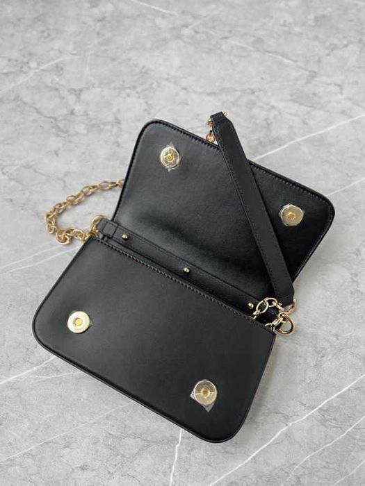 Geanta Dolce Gabbana Girls negru, 21 cm, Premium