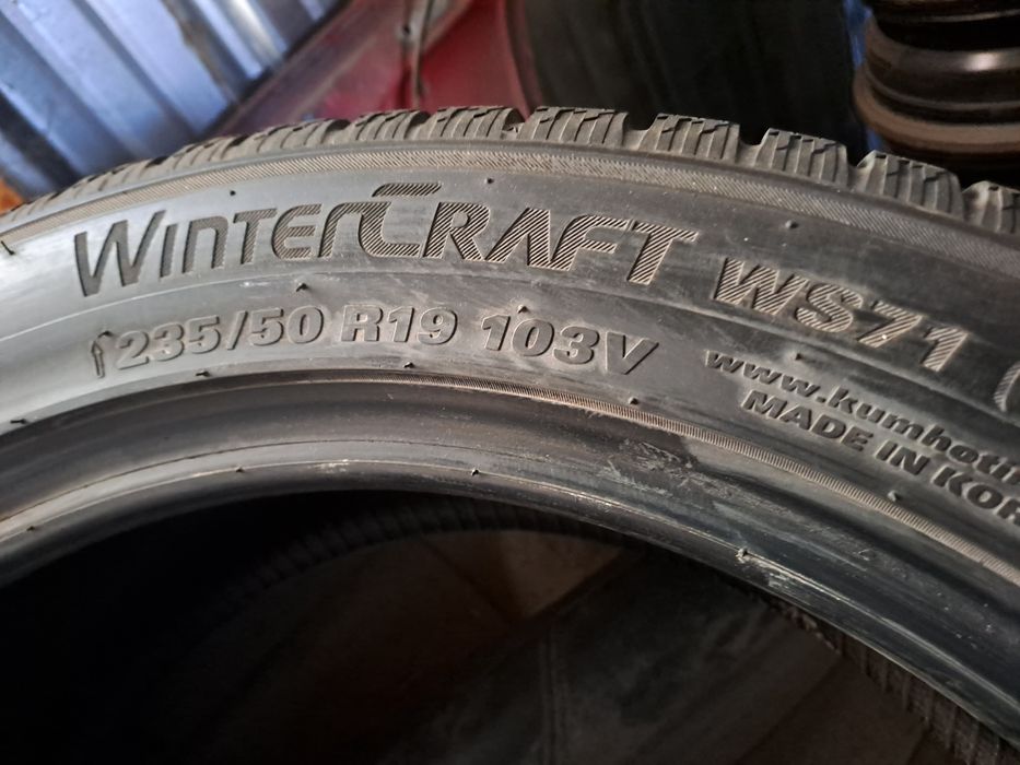 4бр. Зимни гуми 235/50/19 Kumho Wintercraft WS71