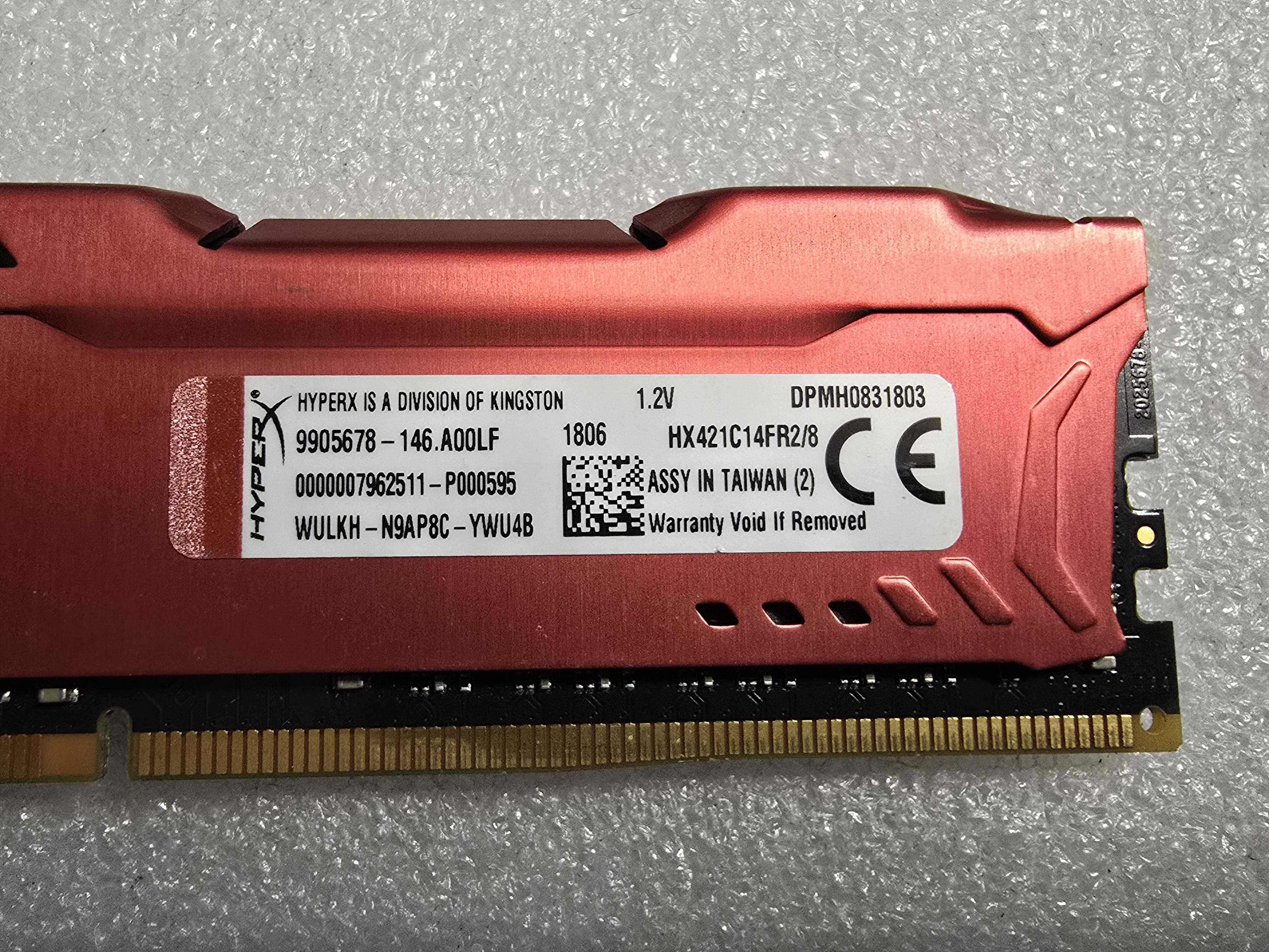 Memorie RAM desktop Kingston HyperX FURY 8GB DDR4 2133MH HX421C14FR2/8