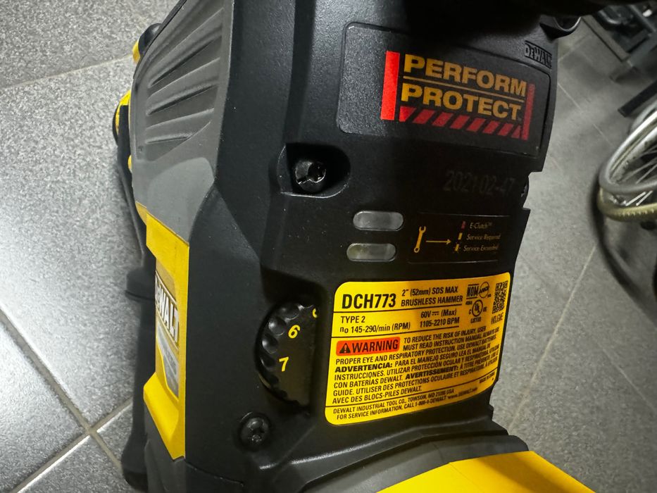 Dewalt Ciocan rotopercutor SDS-Max 60v Flexvolt DCH773Y2 60V MAX