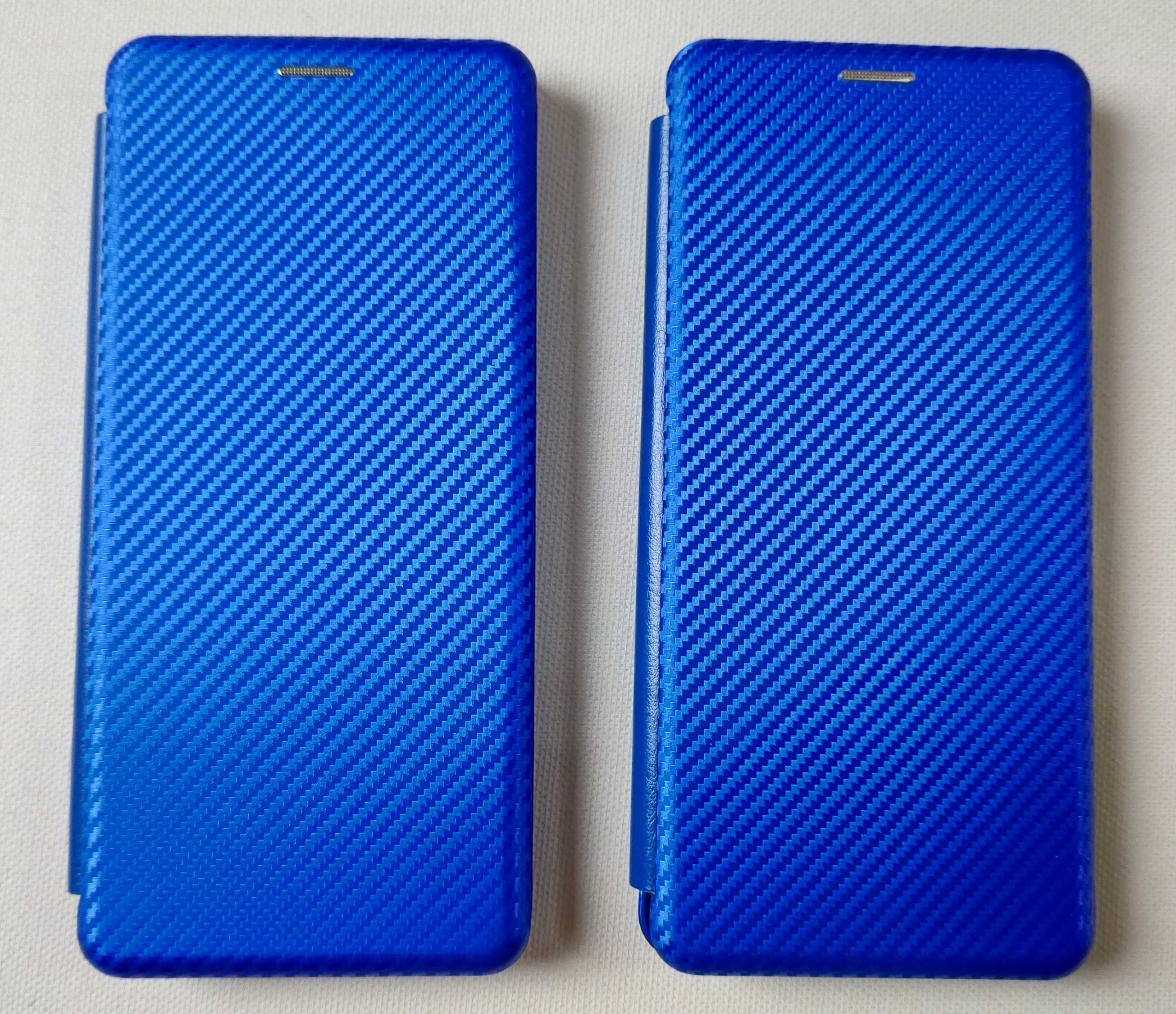 Husă flip-cover Motorola, G60 si G40 Fusion - FIBRĂ DE CARBON