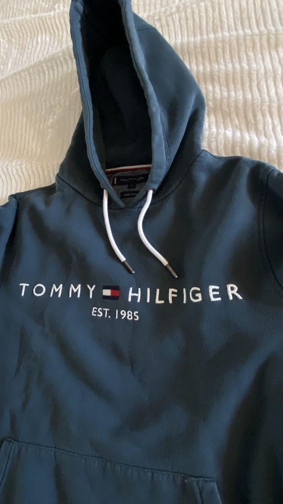 Суичър tommy hilfiger logo hoodie