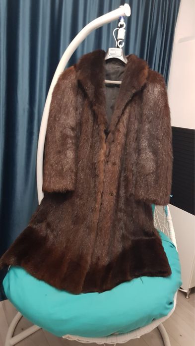Haina de blana naturala de bizam