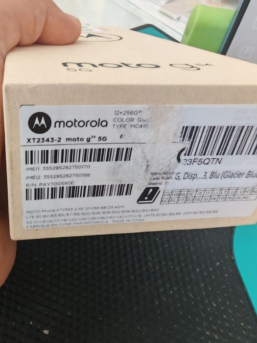 Motorola G54 5G, 12/256 GB, Nou, Garanție