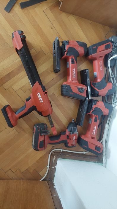 Scule hilti pe acumulator