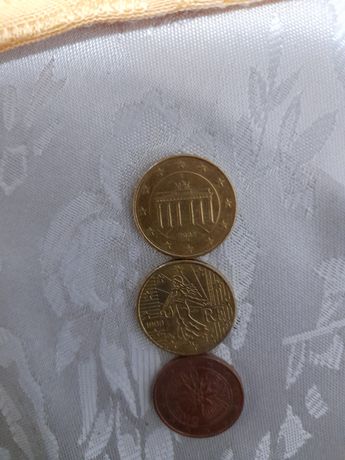 Monede euro vechi dec10 centi si 5
