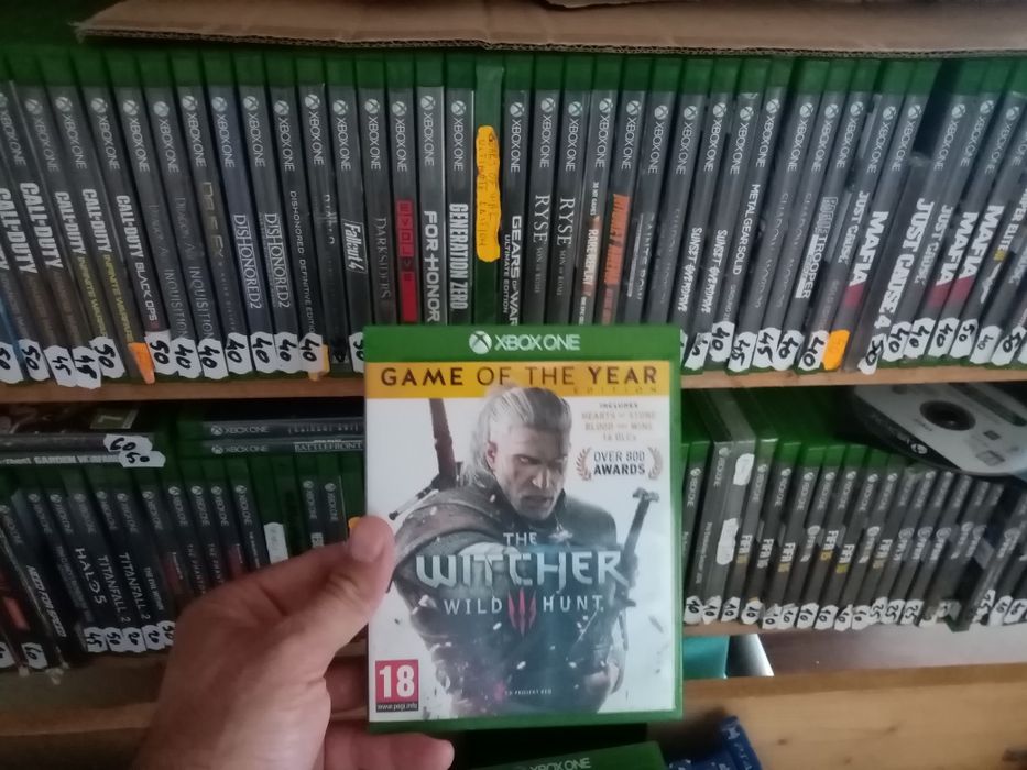 xbox one the witcher 3 wild hunt game of the year ed joc original