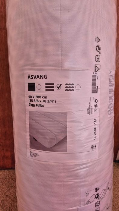 Vând Topper nou IKEA ÅSVANG – 90x200 cm – sigilat!