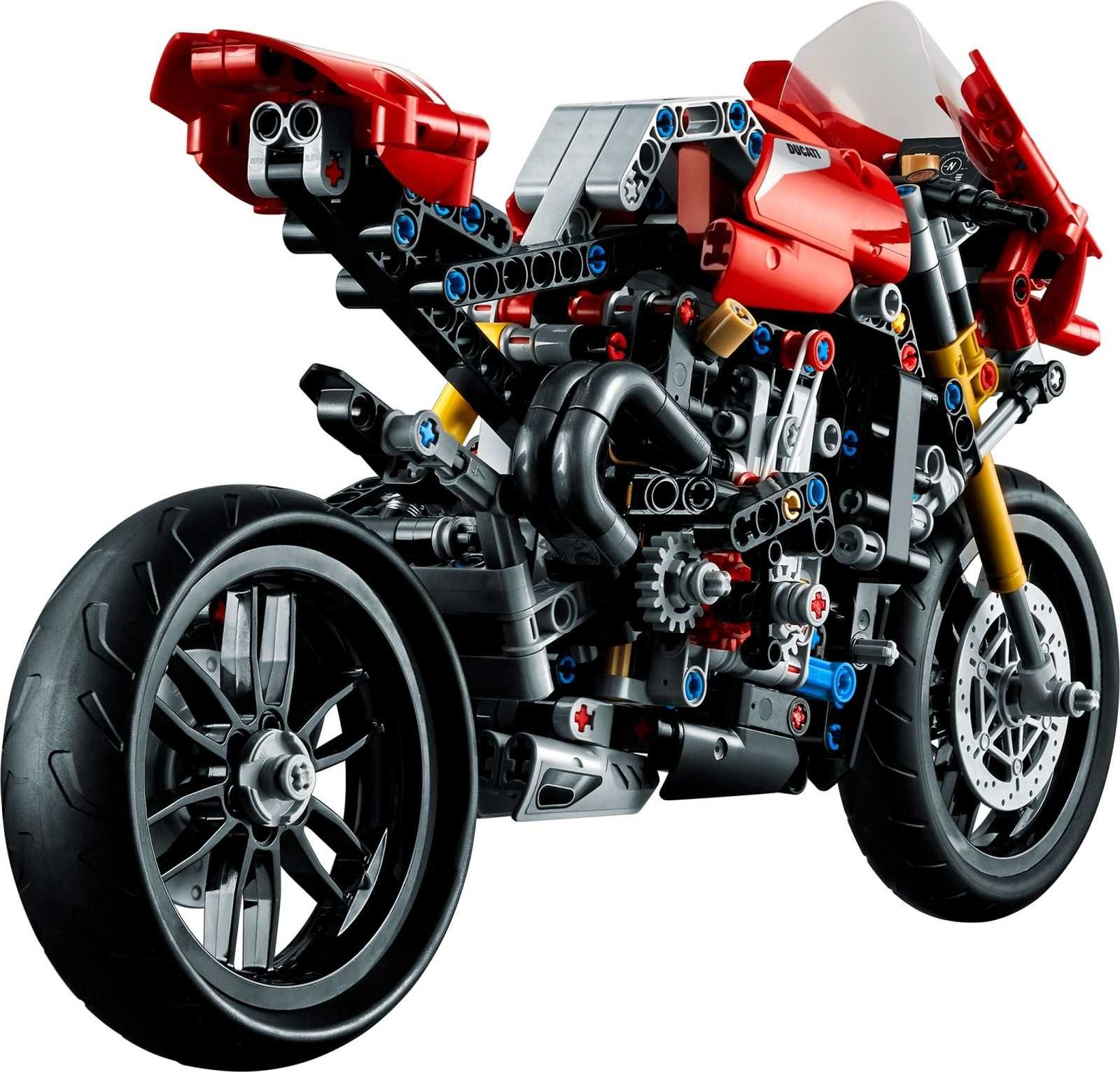 TIP lego technic motocicleta Ducati Panigale V4 R 42107